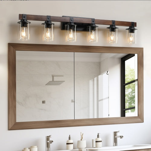 6-Light Vanity Light Bathroom Wall