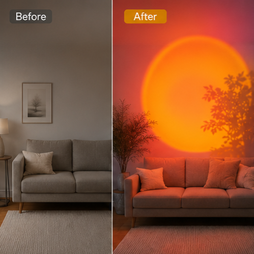 Sunset Vibe RGB Lamp