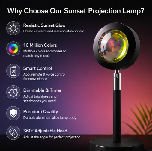 Sunset Vibe RGB Lamp