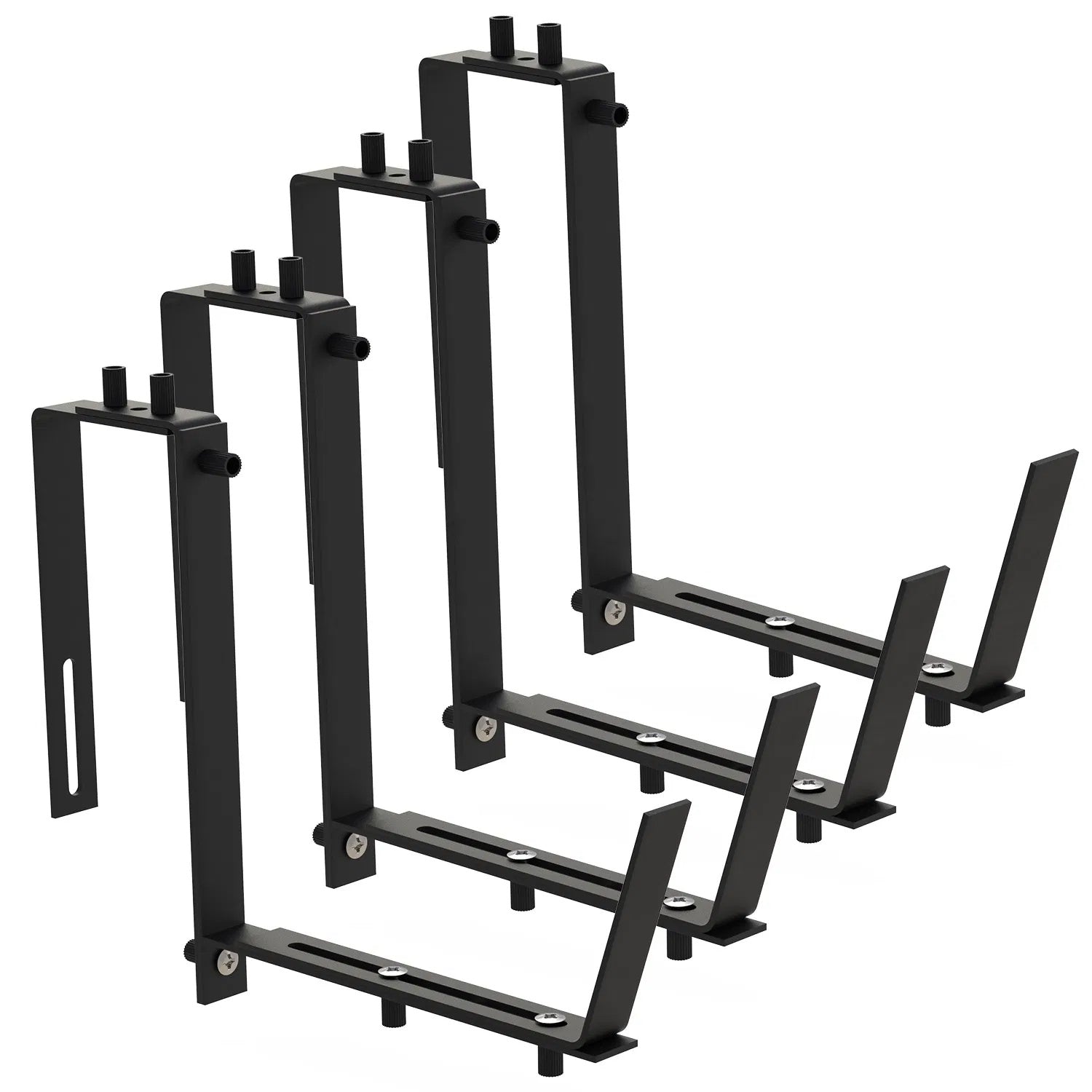 Telescopic Window Planter Bracket / Wall-Mounted Flower Box Holder