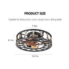 Modern Ceiling Fan with Light & Remote Brown