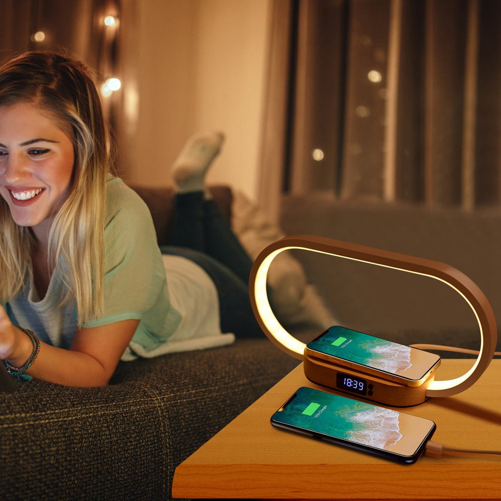Dimmable Touch Sensor Lamp – 3-in-1 Smart Bedside Light