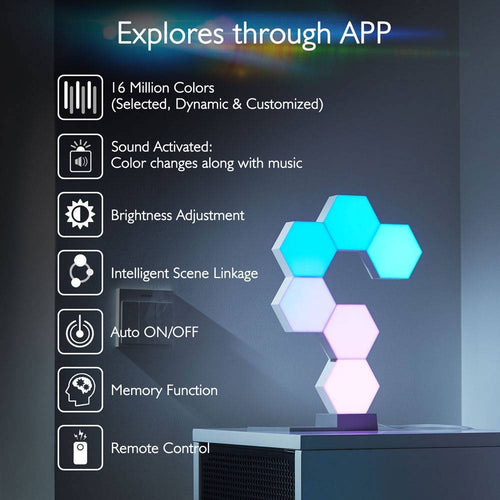 11 Smart Hexagon Light Panels