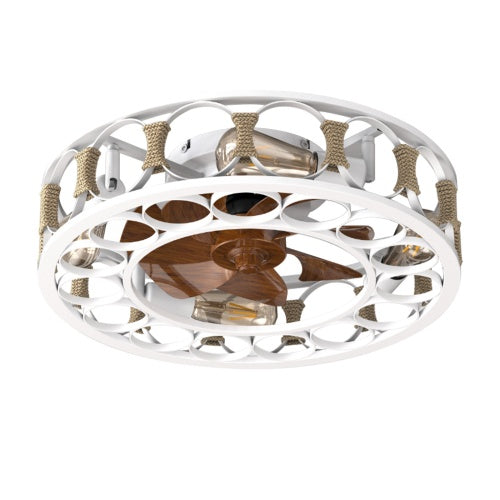 Modern Ceiling Fan with Light & Remote