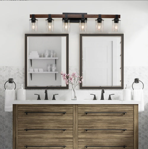 6-Light Vanity Light Bathroom Wall