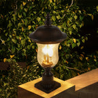 Vintage Outdoor Pole Light – Waterproof Garden Lantern