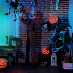 65" Life-Size Animated Circus Clown – Halloween Prop with Motion, Sound & Light-Up Eyes