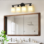 4-Light Vanity Bathroom Mirror Light