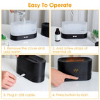 120ml Flame Effect Essential Oil Diffuser & Humidifier