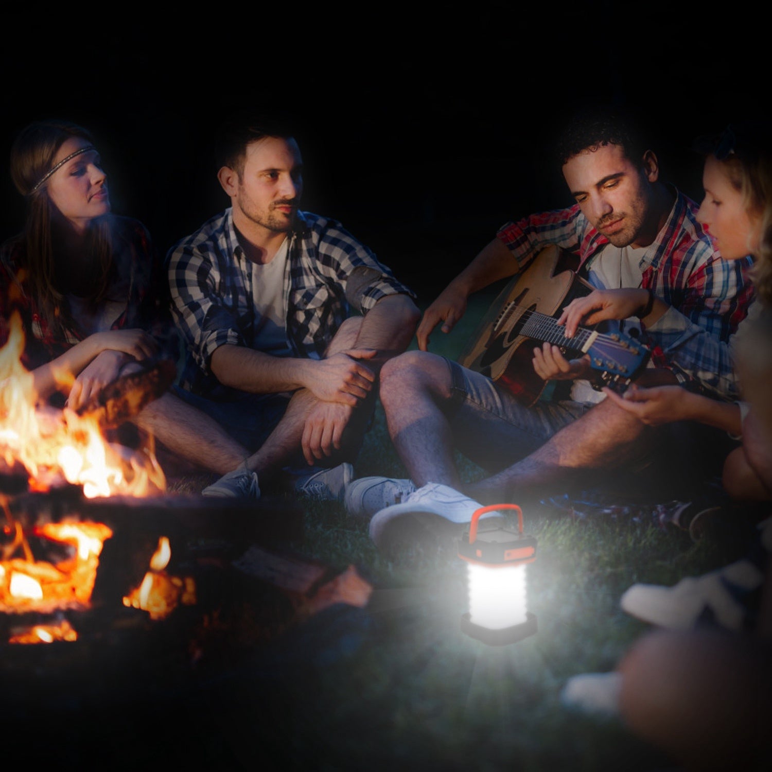Collapsible Camping Lantern – Solar Camp USB Rechargeable