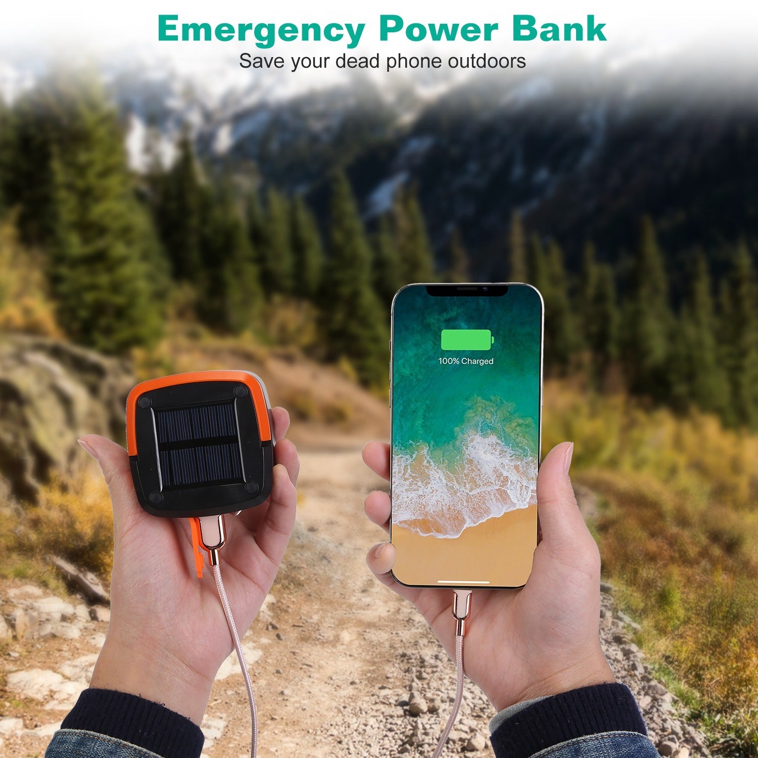 Collapsible Camping Lantern – Solar Camp USB Rechargeable